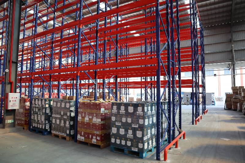 倉庫貨架的擺放