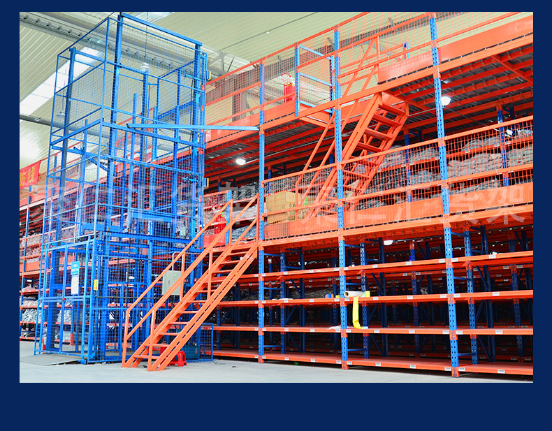 多層閣樓貨架樓梯